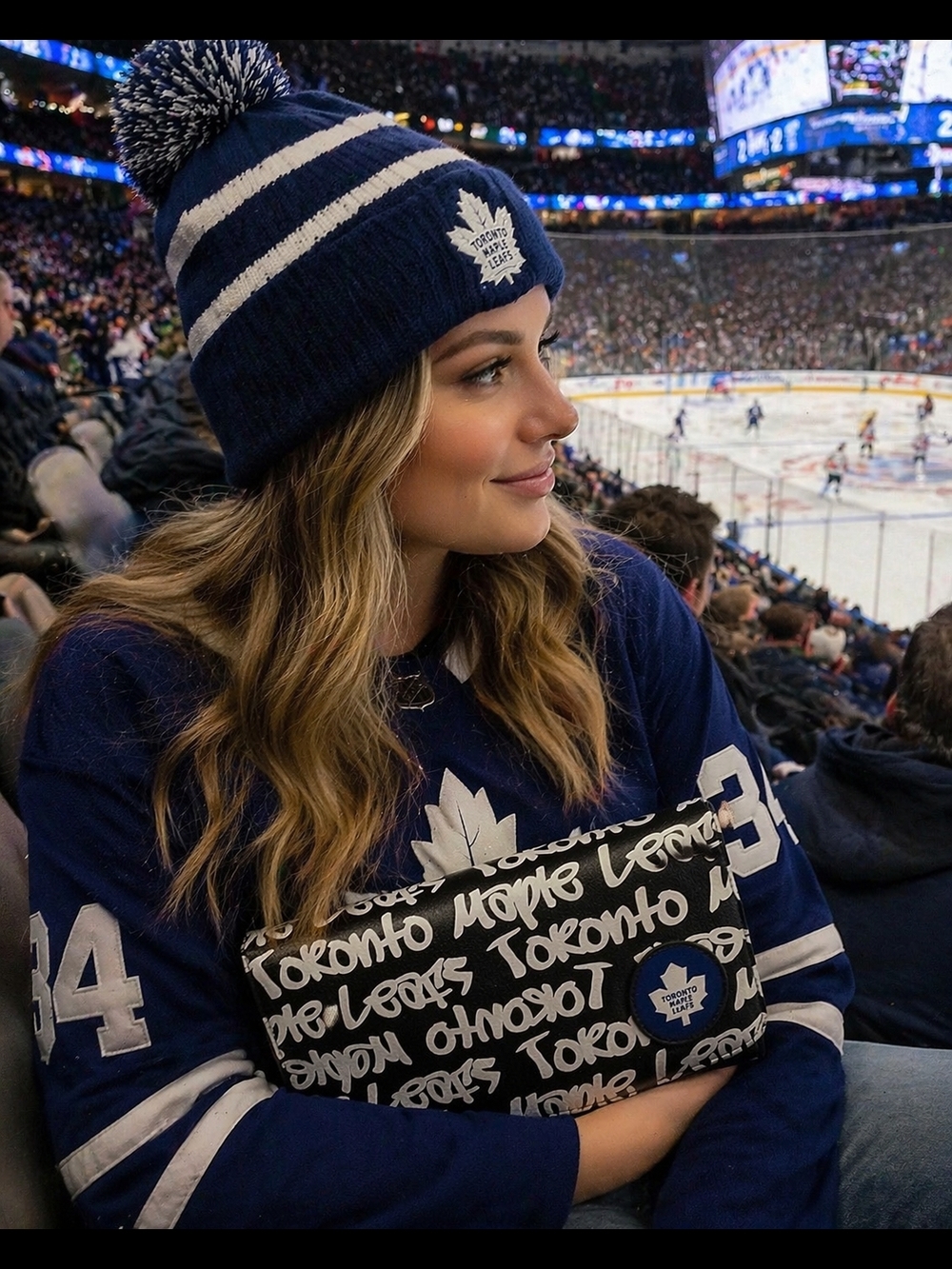 Toronto Maple Leafs Clutch Purse Nwt